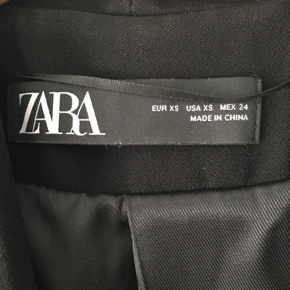 Zara double breasted blazer sz xs - Picture 10 of 10